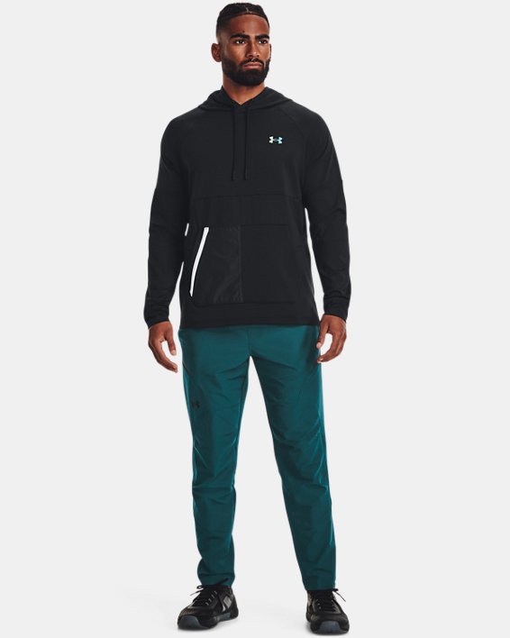 Men's UA Unstoppable Brushed Pants in Green image number 2